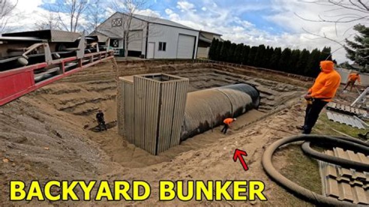 How Much To Build A Bunker In Your Backyard