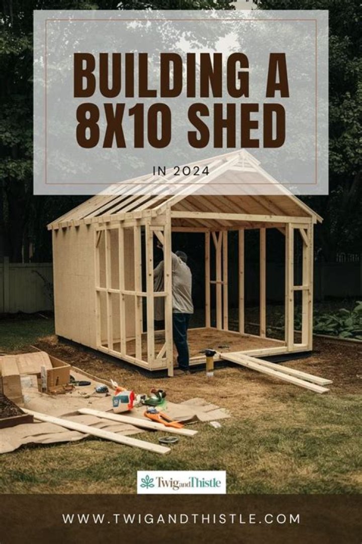 How Much To Build A Diy 8 X 10 Shed