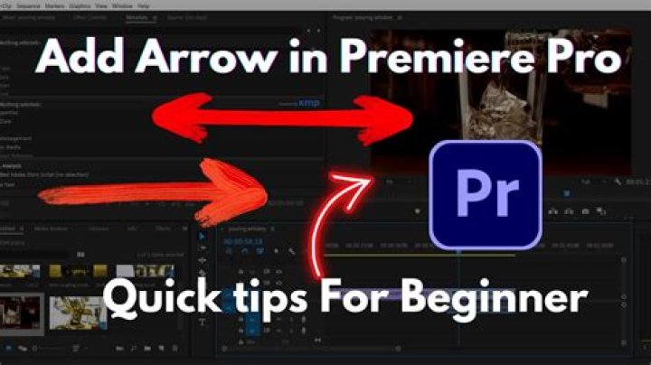 How To Add Arrow In Premiere Pro