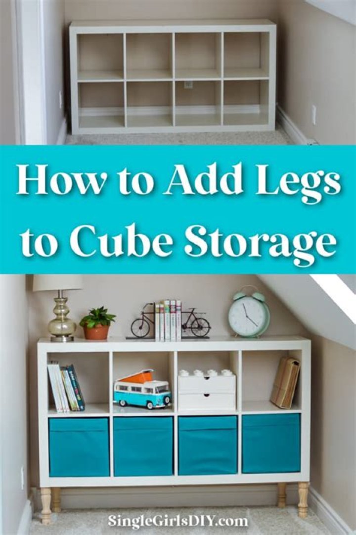 How To Add Legs To Cube Storage