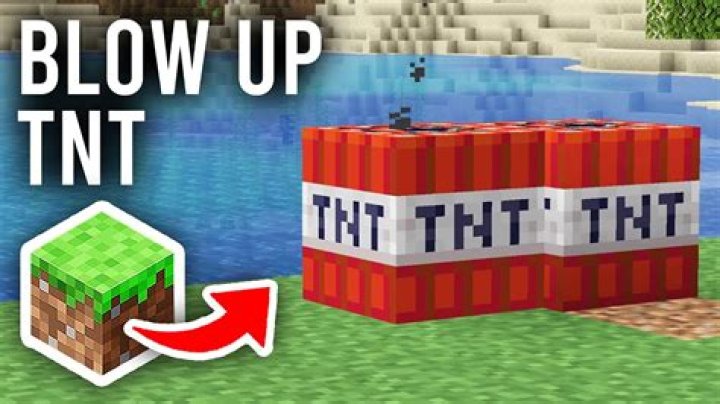 How To Blow Up Tnt Creative Mode Mine Craft
