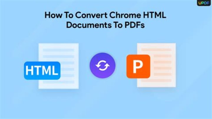 Quick Answer: How To Change A Chrome Html Document To Pdf