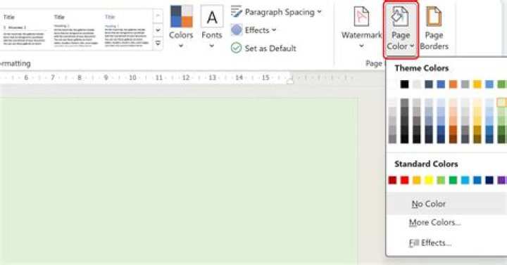How To Change Background Color In Word Mac