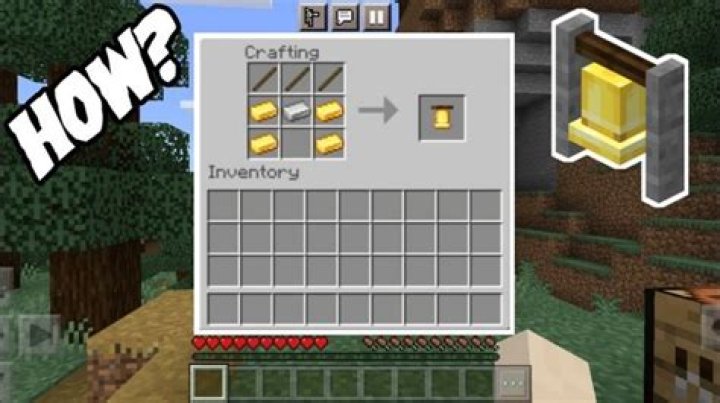 How To Craft A Bell Minecraft 1.14