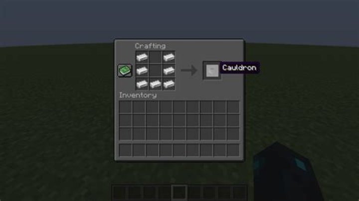 How To Craft A Cauldron Minecraft Pc