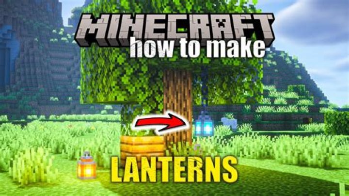 Quick Answer: How To Craft A Lantern In Minecraft Ps4