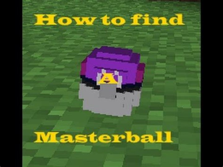 Quick Answer: How To Craft A Masterball In Pixelmon