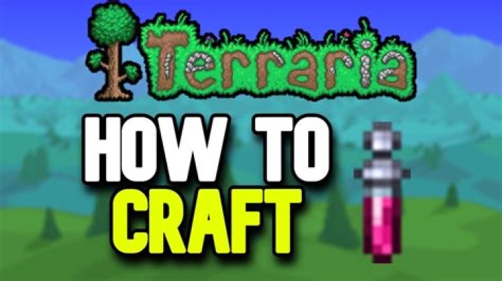 How To Craft A Regeneration Potion In Terraria