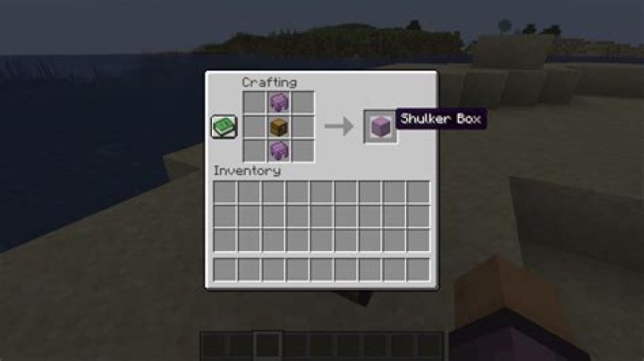 How To Craft A Shulker Box In Minecraft