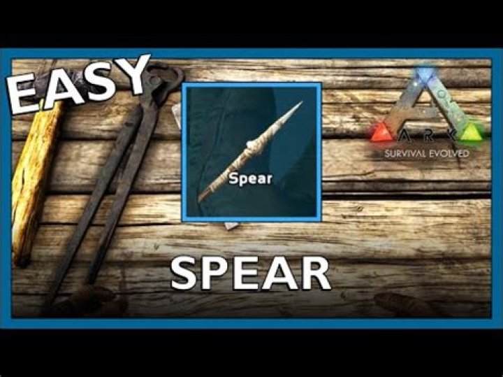 Quick Answer: How To Craft A Spear In Ark Survival Evolved