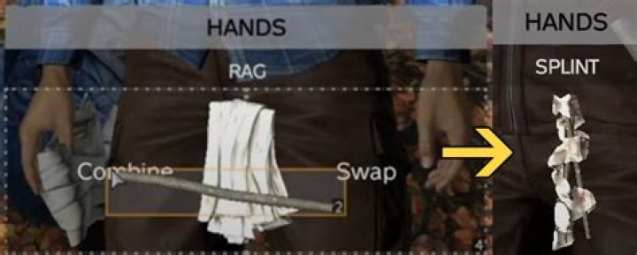 Quick Answer: How To Craft A Splint Dayz