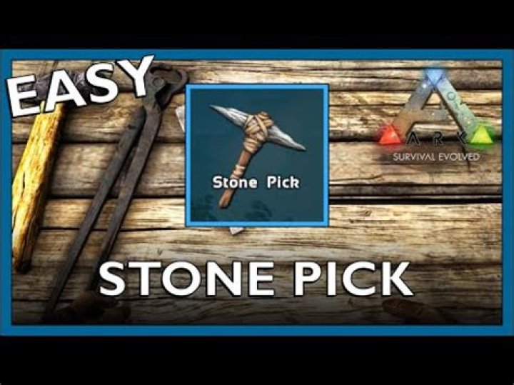 How To Craft A Stone Pick In Ark