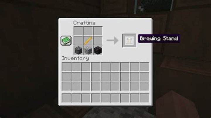 How To Craft Brewing Stand Minecraft