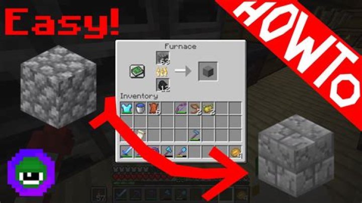 How To Craft Cracked Stone Bricks In Minecraft