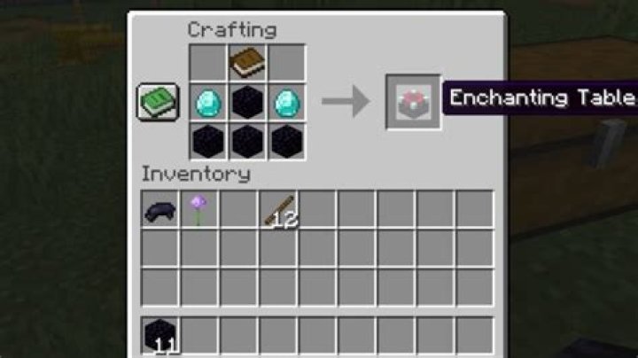How To Craft Enchanting Table