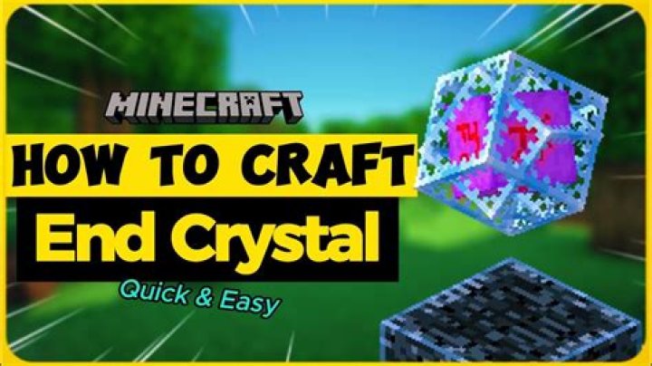 Quick Answer: How To Craft Ender Crystal Minecraft