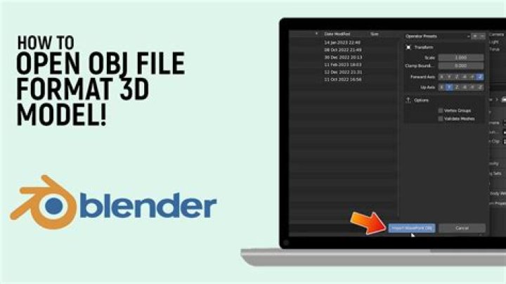 Quick Answer: How To Create Obj Files