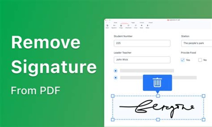 Question: How To Delete A Signature From Pdf