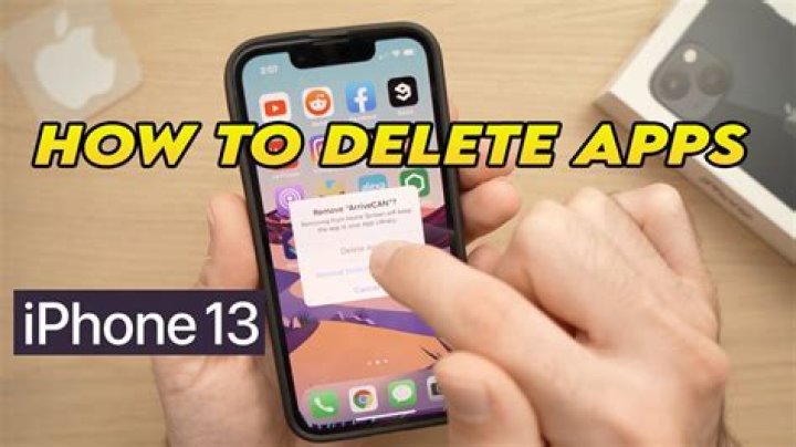 How To Delete Apps Iphone 11