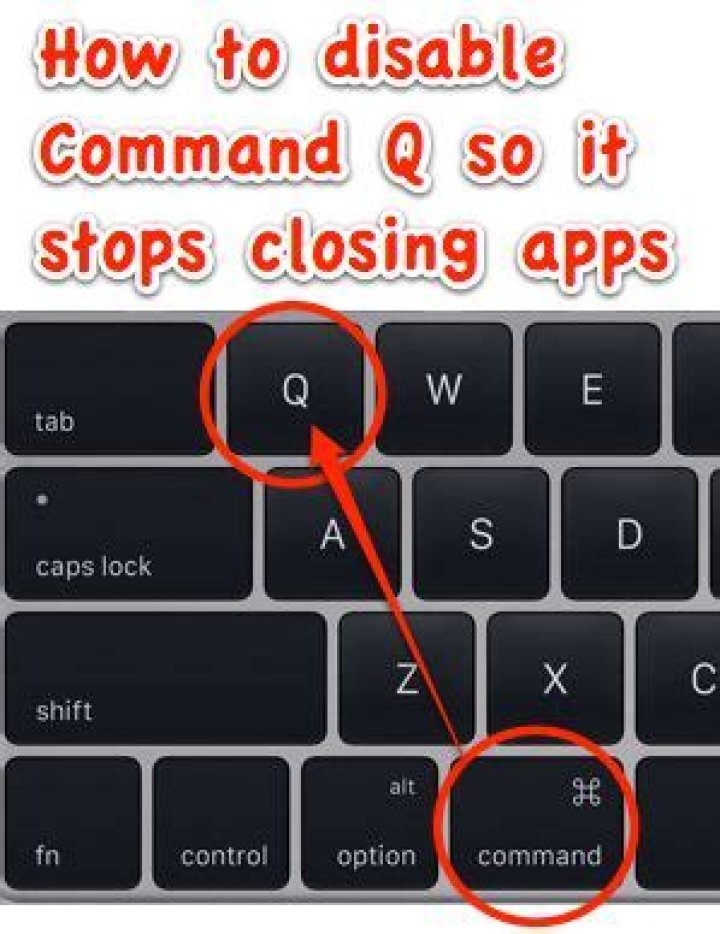 Question: How To Disable Command Q