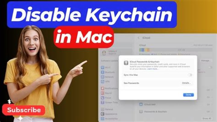 Question: How To Disable Keychain On Mac
