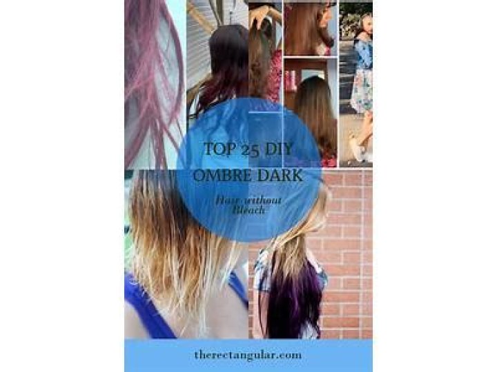 How To Diy Ombre Hair Without Bleach