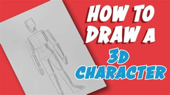 How To Draw 3D Characters For Beginners