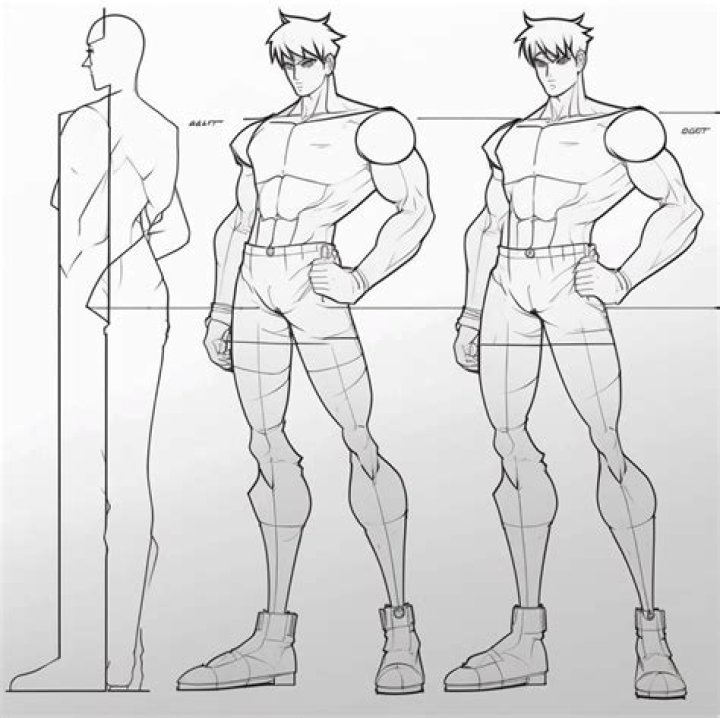 Question: How To Draw A Anime Male Body Step By Step