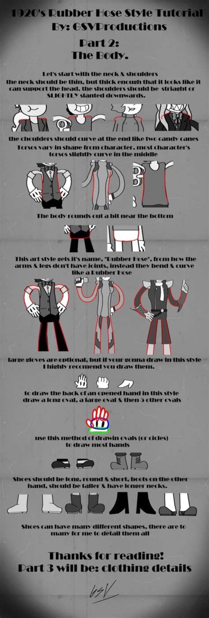 How To Draw Rubber Hose Art Style