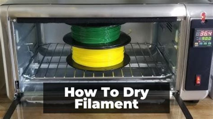 How To Dry Pla Filament In Oven