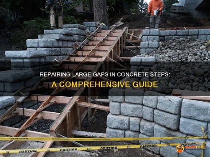 Question: How To Fill Large Gaps In Concrete Steps