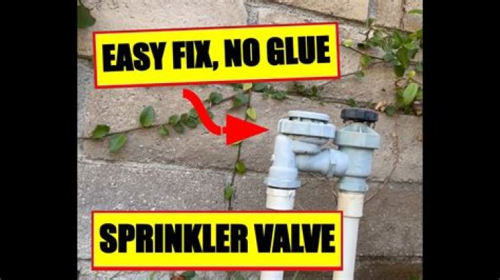 Question: How To Fix A Leaky Sprinkler Valve