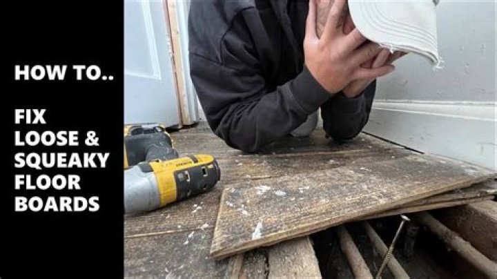 Quick Answer: How To Fix A Squeaky Floor Under Ceramic Tile