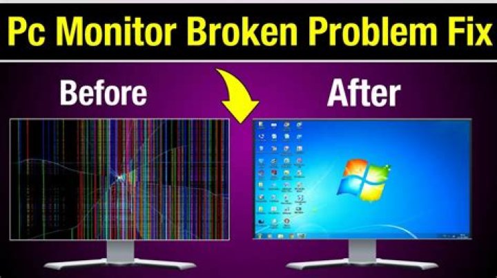 How To Fix Broken Monitor