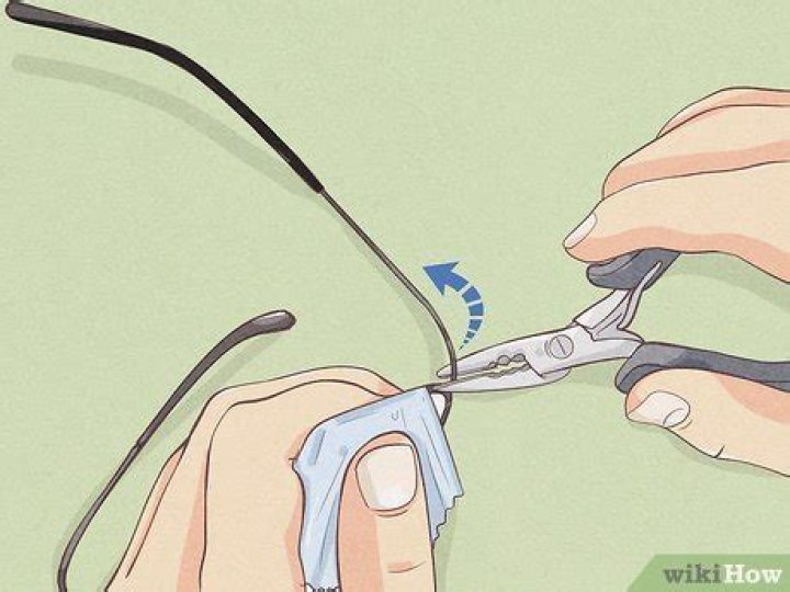 How To Fix Glasses Frame Bent