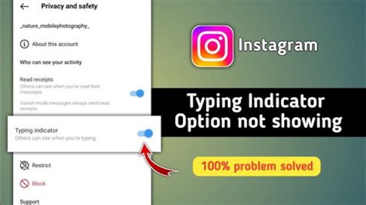 How to Fix Instagram Typing Indicator? Step-By-Step Guide