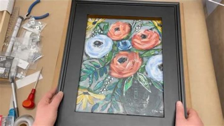 Quick Answer: How To Frame Rolled Canvas