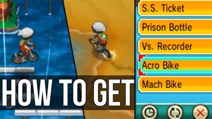 Question: How To Get A Bike In Alpha Sapphire