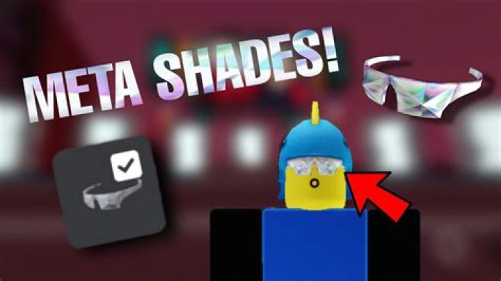 How To Get Roblox Meta Shades