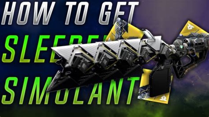 Quick Answer: How To Get The Sleeper Simulant Destiny