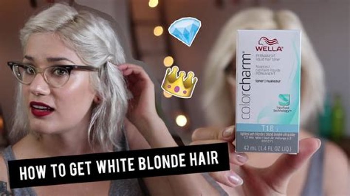 White Blonde Hair: How To Bleach Hair White Blonde & Best Products