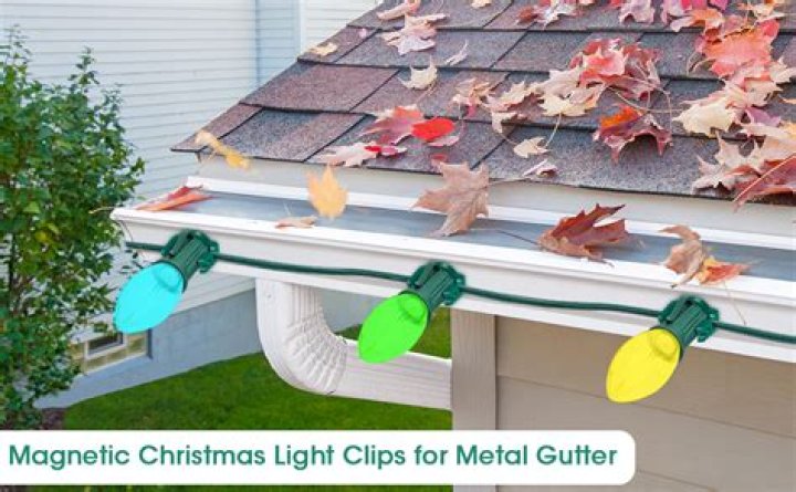 Quick Answer: How To Hang Christmas Lights With Gutter Guards Diy