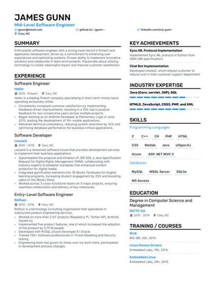 How To Include Senior Project In Resume