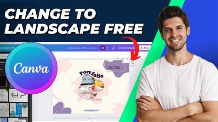 How To Landscape In Canva