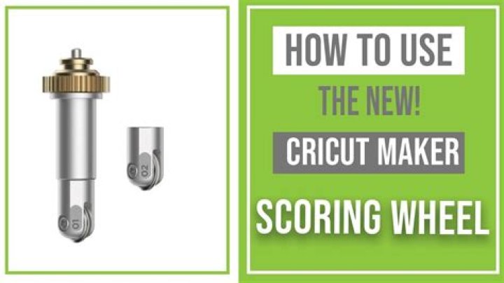 Quick Answer: How To Load Scoring Wheel In Cricut Maker
