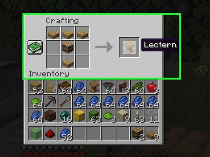 How To Make A Book Stand In Minecraft