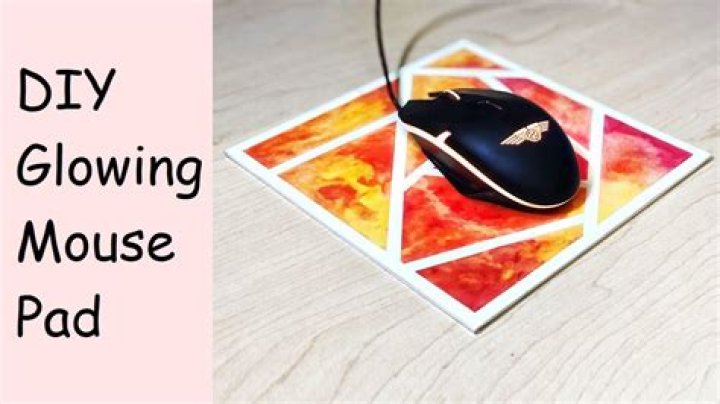 Quick Answer: How To Make A Diy Gaming Mouse Pad