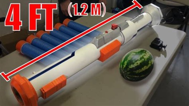 How To Make A Nerf Rocket Launcher