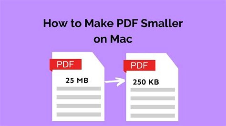 Question: How To Make A Pdf Smaller On Mac