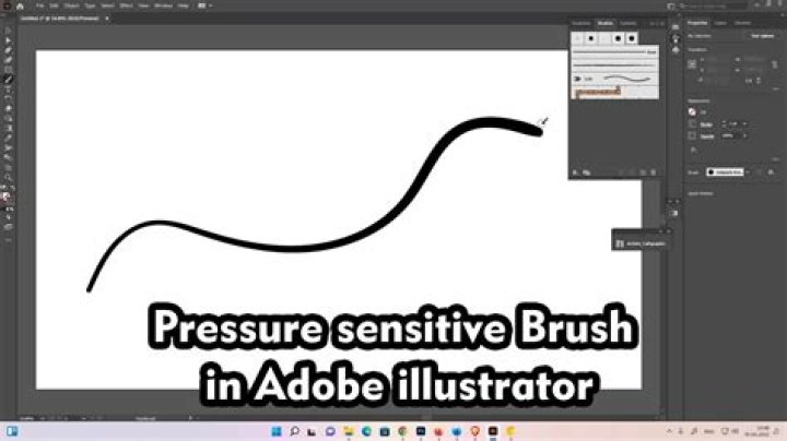 How To Make A Pressure Sensitive Brush In Illustrator